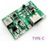 TP4056 Pil Şarj ve Voltaj Yükseltici 3.7V 4.2V Type-C Usb