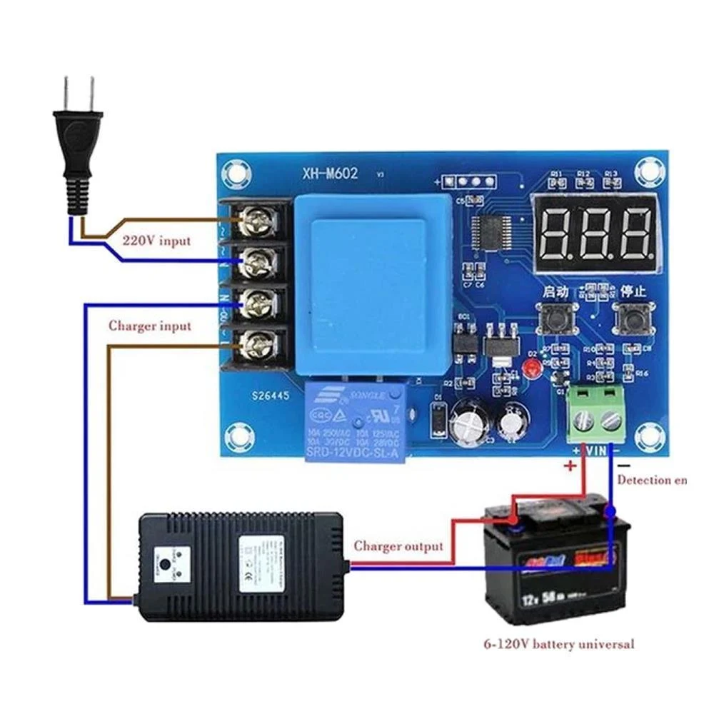 XH-M602 3.7V - 120V