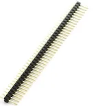 Male Header 1x40 Pin 2.54 mm 180 Degree