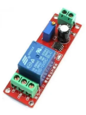 12V 1 Kanal Röle Kartı Zaman Ayarlı Delay-Off Relay Module NE555