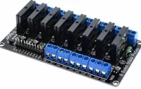 5V-8 Kanal Solid State Röle Kart (5V 2A) (Geliştirme Kartlarıyla Uyumlu)