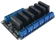 5V-6 Kanal Solid State Röle Kart (5V 2A) (Geliştirme Kartlarıyla Uyumlu)