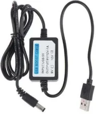 USB 5V - 12V 1A Voltage Booster Booster 1meter