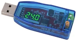 USB 5V / 1V-24V DC-DC USB Voltage Booster and Step Down Regulator Module