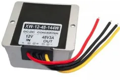 DC-DC 12V to 48V 3A Voltage Booster - 12V to 48V Step Up
