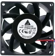 FFB0812EHE 80X80X38 FAN 12V   1,35 A