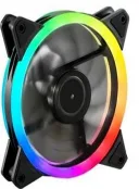 12v 12cm RGB Rainbow Case Fan