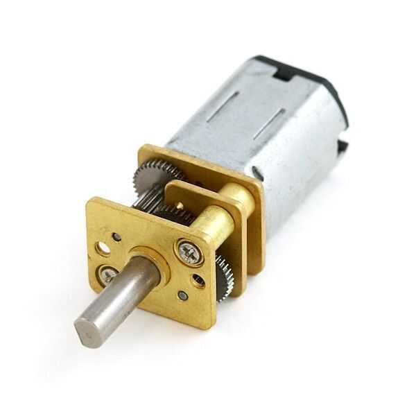 12V 12mm 2000 RPM Redüktörlü Mikro DC Motor