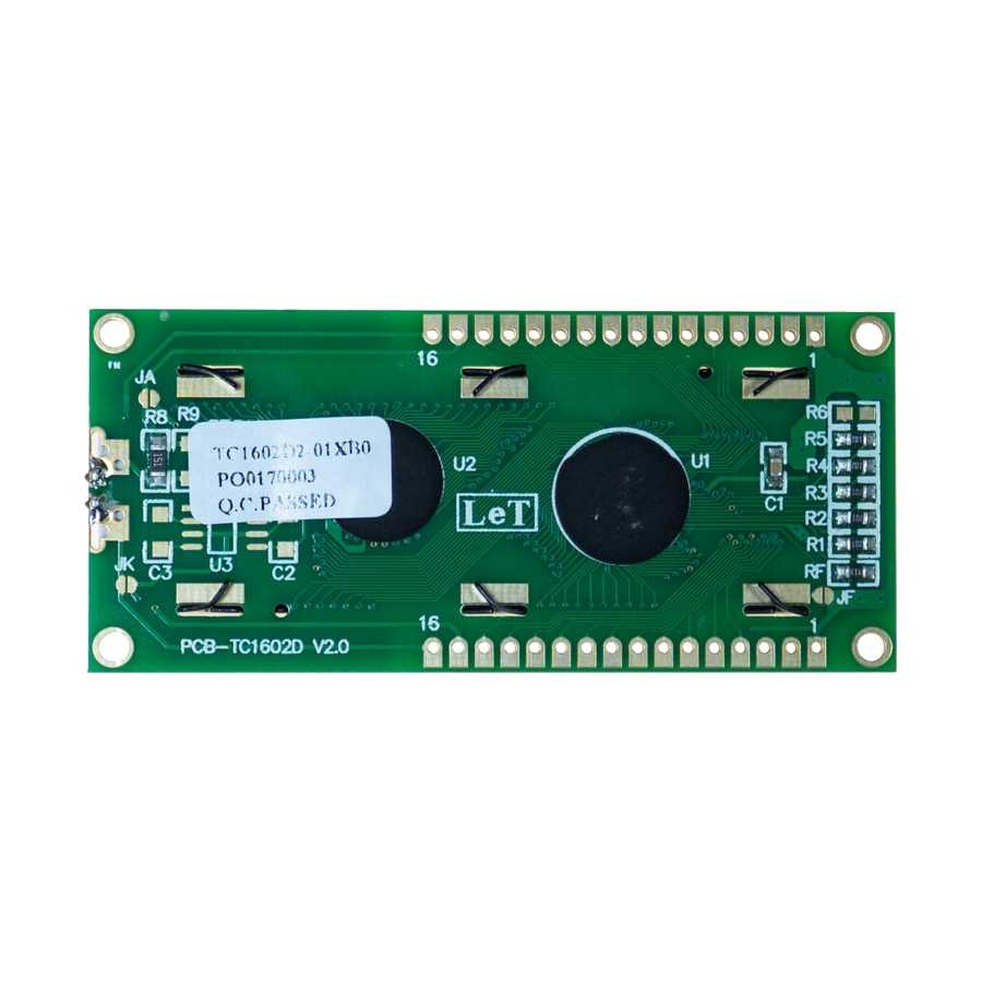 16x2 LCD SCREEN GREEN