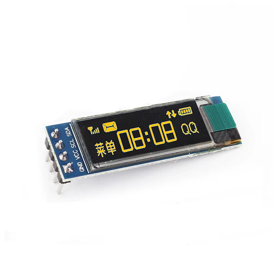 0.91 İnç OLED Modül 128×32 Piksel – Sarı