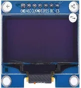 0.96" 7 pin oled display module blue