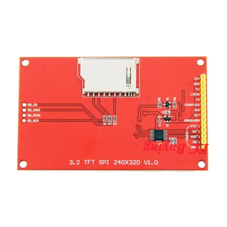 SPI TFT 3.2" Dokunmatik LCD ILI9341