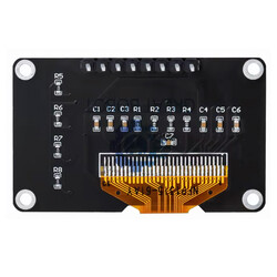 0.96" 128x64 4 Pin Butonlu Oled Grafik Lcd Ekran I2C SSD1315 Mavi