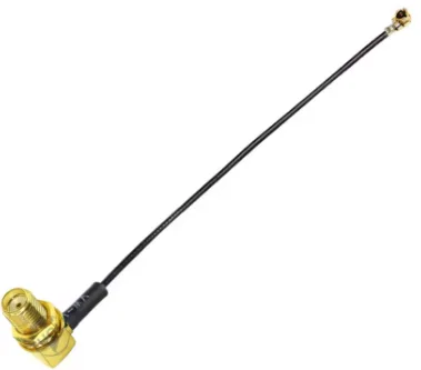 İpex Sma 90 Derece Dişi Kablo 15cm