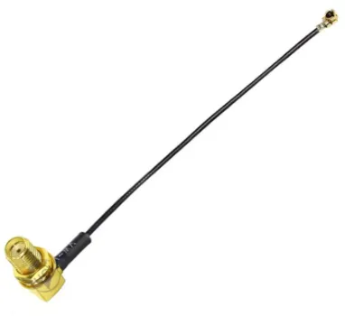İpex Sma 90 Derece Dişi Kablo 50cm