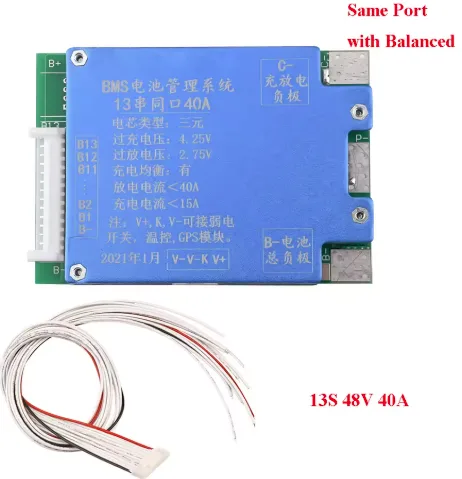 13S 48V 40A BALANSLI BÖLMELİ PORT