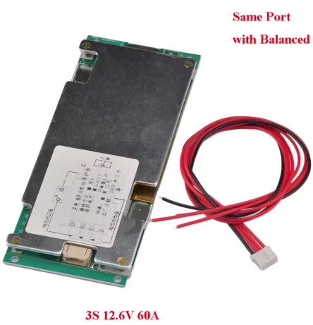 3S 12.6V 60A BALANSLI AYNI PORT