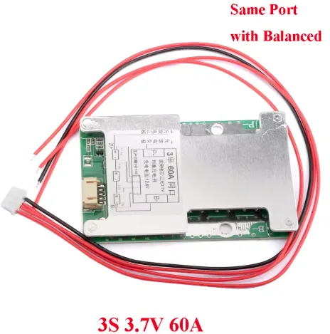 3S 3.7V 60A BALANSLI AYNI PORT