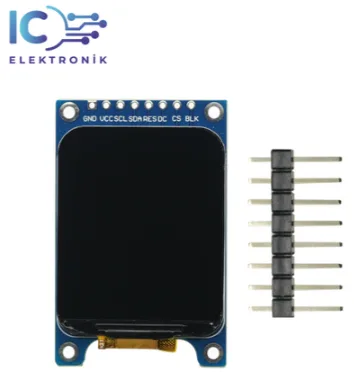 1.69" Color TFT Display Module HD IPS LCD LED Screen 240X280 SPI Interface ST7789 Controller For Arduino