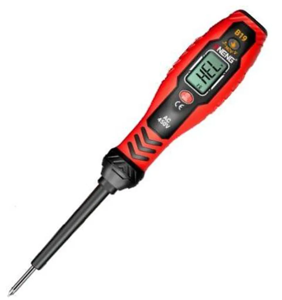 ANENG B19 Voltaj Test Kalemi (DÜZ UÇ)