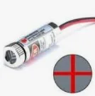 12mm 650nm 5mw Kırmızı Çapraz Kafalı Lazer