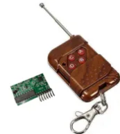 4 Kanallı RF Kablosuz Araba Kumanda Kontrol Modülü with battery  433mhz