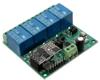 Esp8266 4 Kanal 5V Esp01 Wifi Röle Modülü