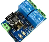 Esp8266 2 Kanal 12V Esp01 Wifi Röle Modülü
