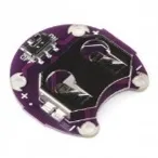 LilyPad Coin PCB - LilyPad CR2032 Batarya Yuvası