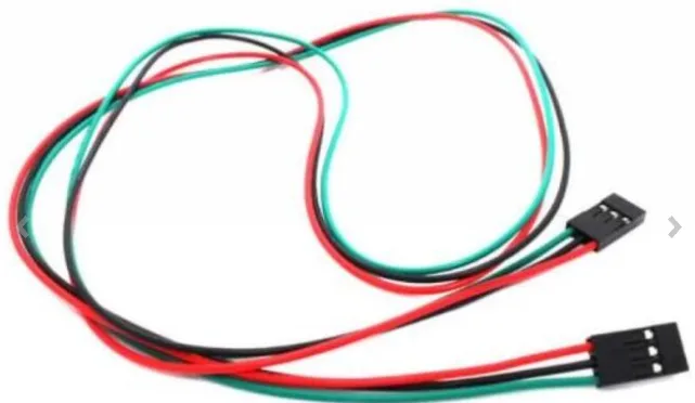 Dişi-Dişi 3 Pin 2.54 200mm Dupont Kablo
