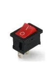 No Light On/Off Switch Red Size 10*15