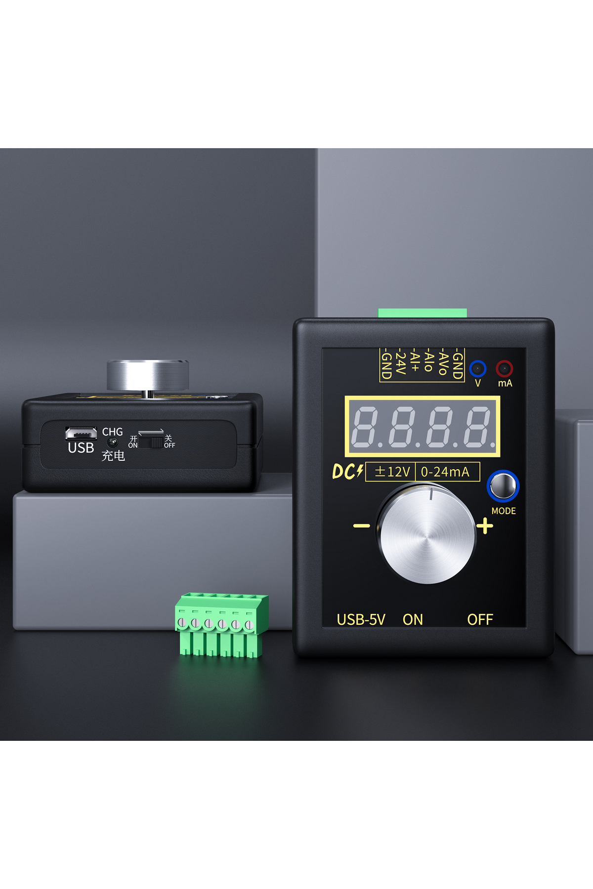 SG-002 4-20mA 0-10V Ayarlanabilir Akım-Gerilimi Simülatörü ve Sinyal Jeneratörü