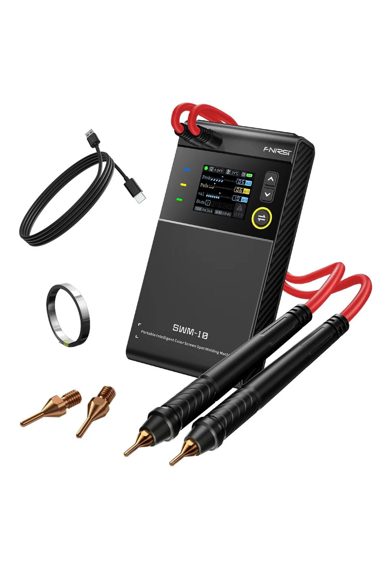 SWM-10 Taşınabilir Akıllı Renkli Ekran Nokta Pil Punta Makinesi
