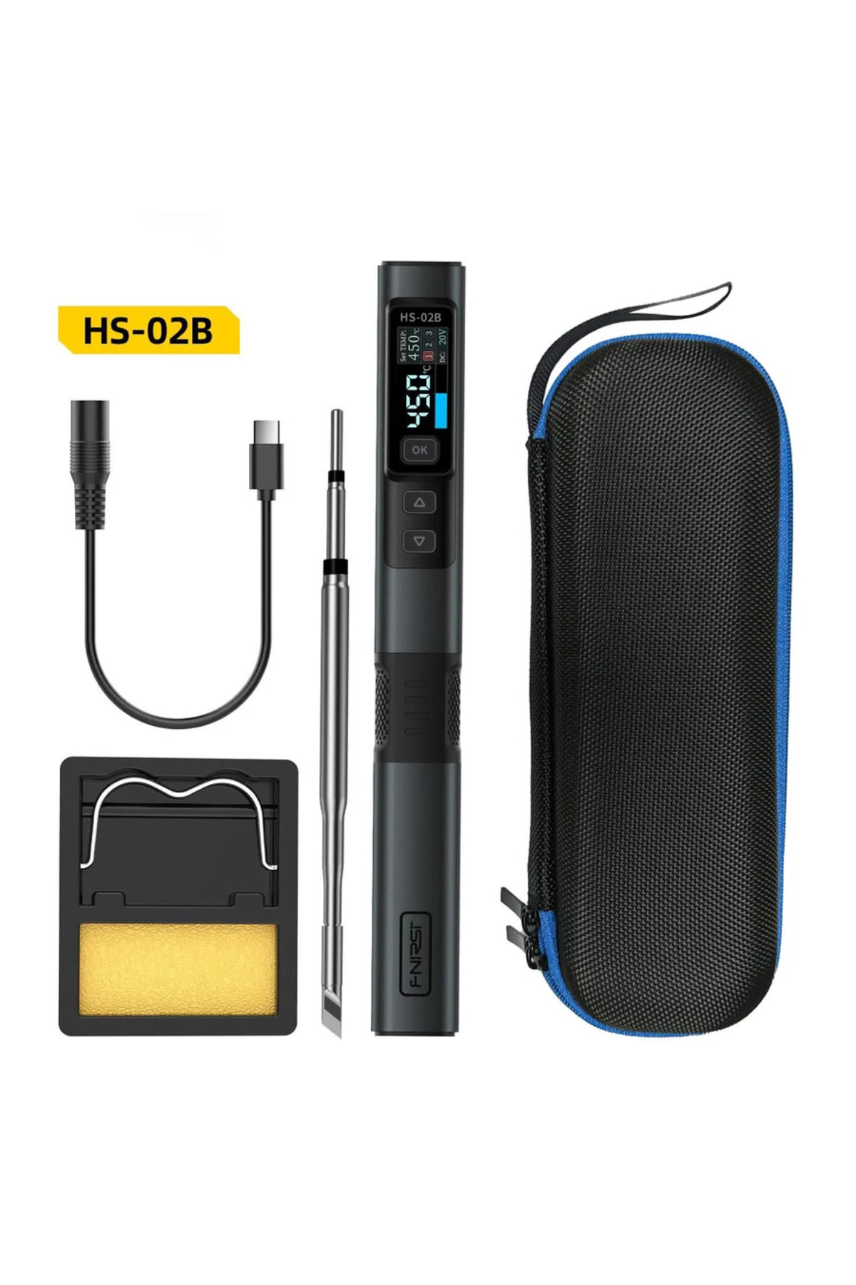 HS-02B Akıllı Kalem Havya 100W