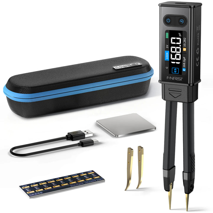 FNIRSI LCR-ST2 100kHz Akıllı Cımbız LCR ESR Metre