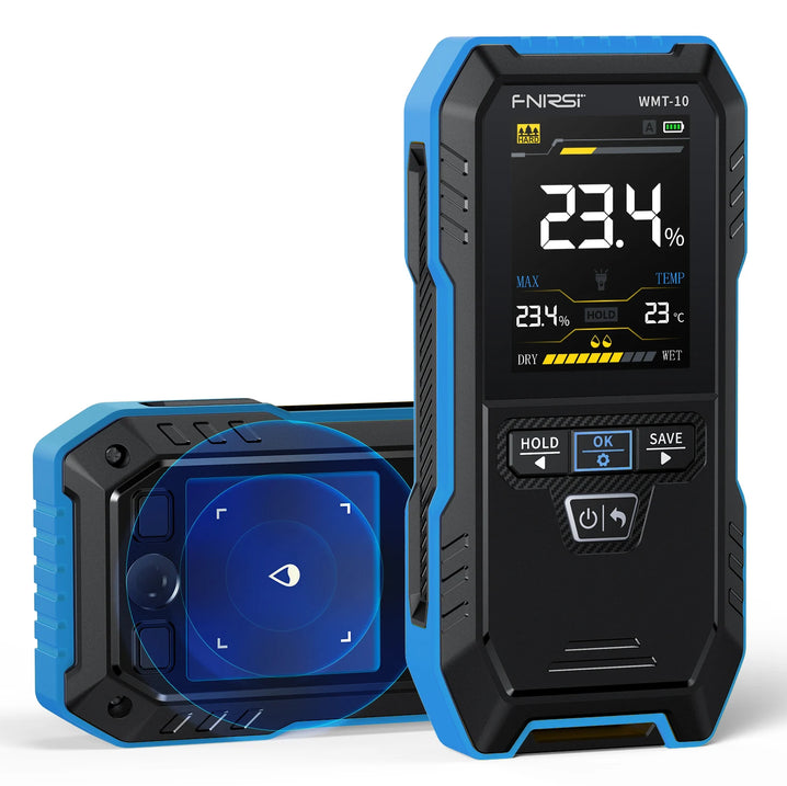 FNIRSI WMT-10 Temassız Endüktif Ahşap ve Duvar Nem Ölçer (17mm Derinlik)
