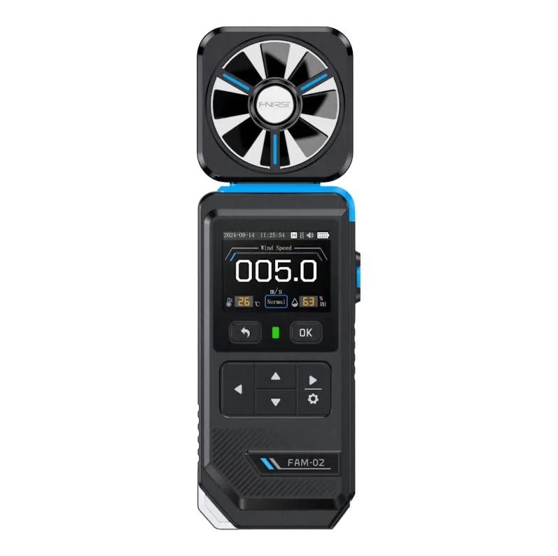 FNIRSI FAM-02 3'ü 1 Arada Dijital Anemometre (Rüzgar Hızı, Sıcaklık, Nem)