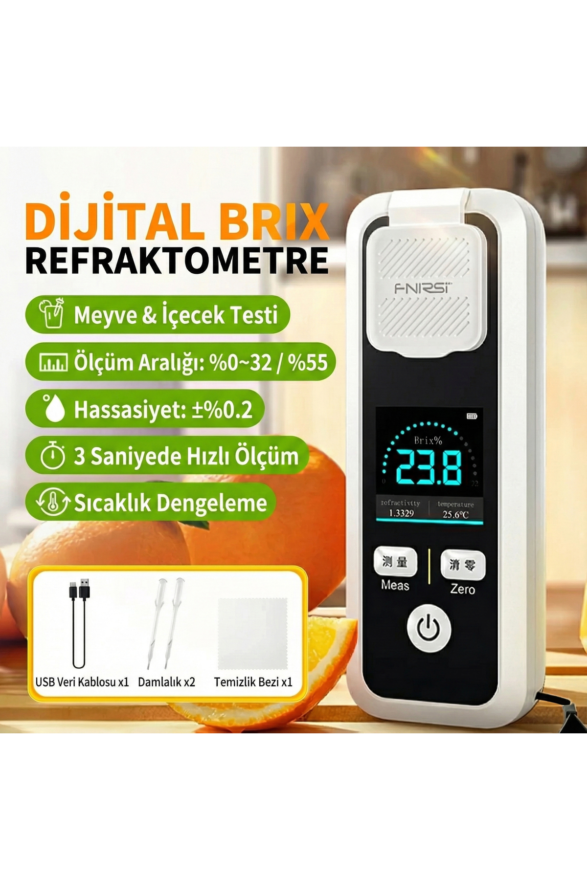 JBM-10 Dijital Brix Refraktometre