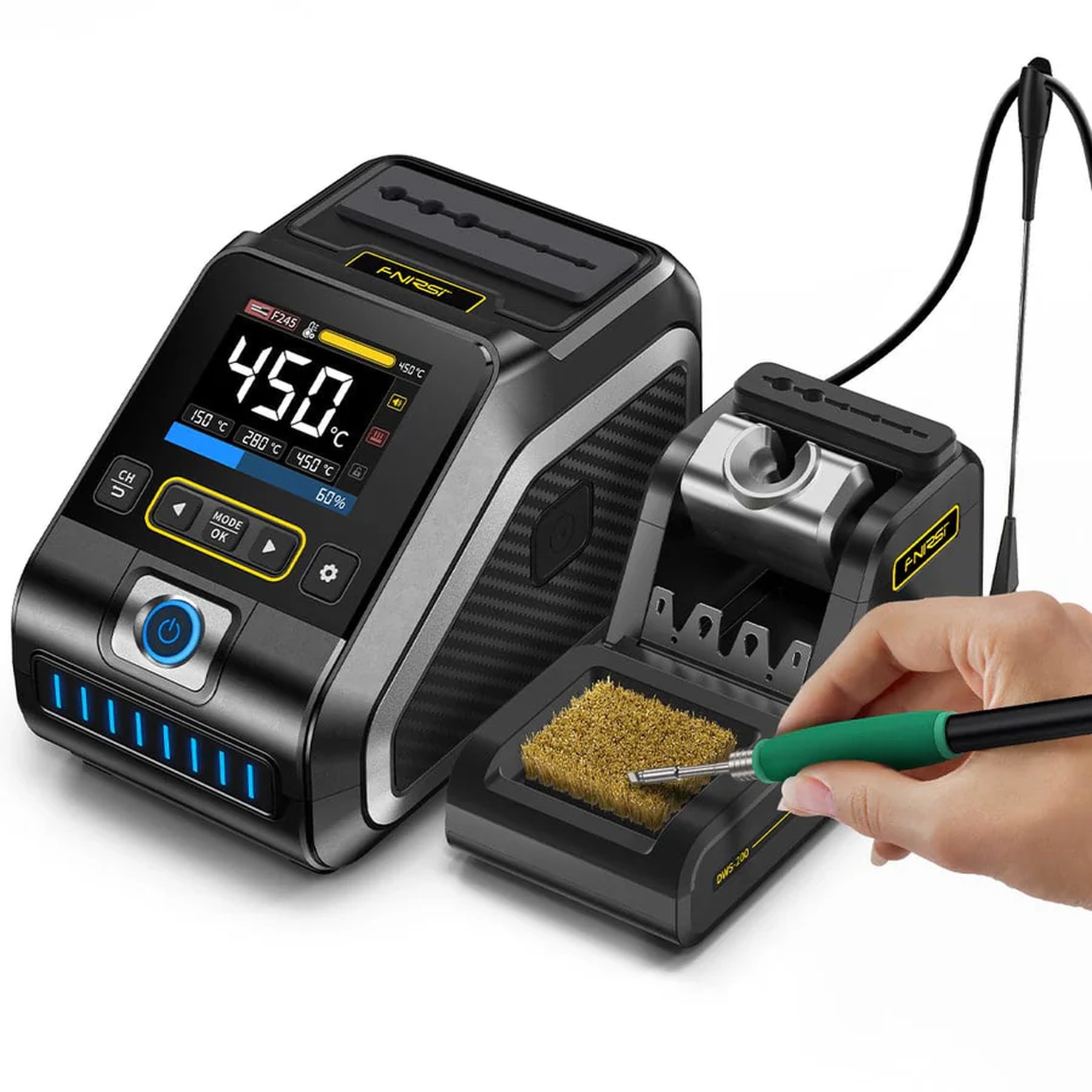 FNIRSI DWS-200 F210 Standart Lehimleme İstasyonu