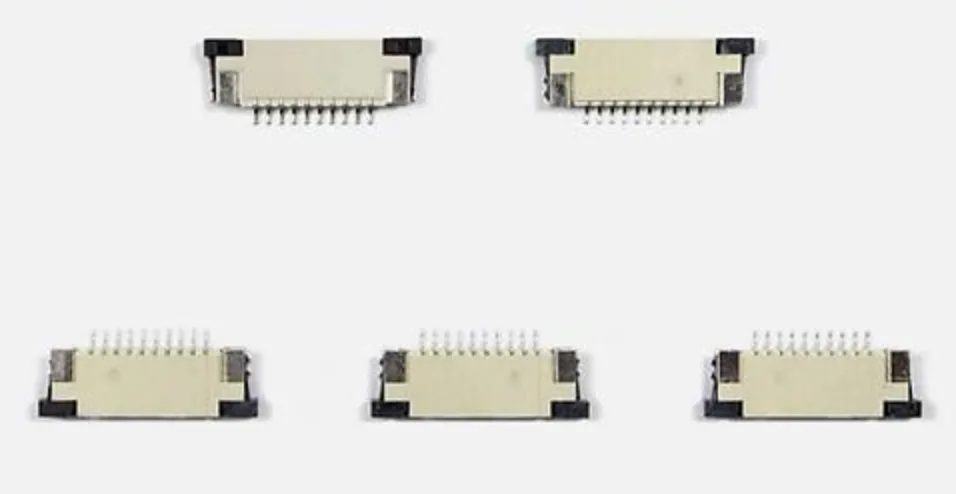 10 Pin 1mm Pitch ZIF Connector (Min. 34 Adet)