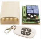 4 Channel 12V Remote Control Rf Module Receiver Transmitter