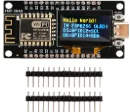 NodeMCU ESP8266 0.96 Inch OLED Wifi Geliştirme Modülü Type-C
