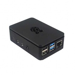Raspberry Pi 4 Plastik Muhafaza Kutusu