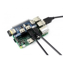 4 Port Usb Hub Hat (raspberry Pi İçin)