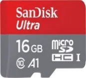 SanDisk 16 GB microSDHC Hafıza Kartı Class10 - 98 MB/sn Okuma Hızı
