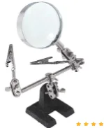 Magnifying Card Holder - Soldering Iron Stand