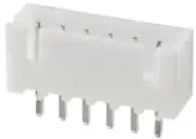 JST-XH 2.54mm Soketli 7 Pin Eğik Tunik Konnektör