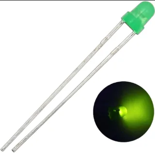 Green LED 3mm