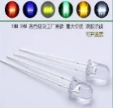 Transparent LED Red 5mm