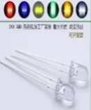 Transparent LED White 5mm
